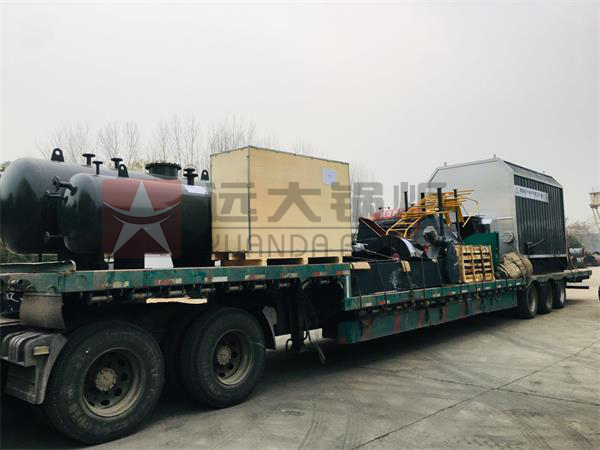 YLW-1400MA，2噸燃煤導(dǎo)熱油鍋爐出口越南