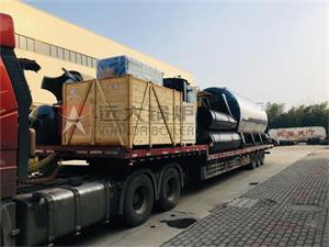 食品廠10噸燃氣蒸汽鍋爐發(fā)往廣東肇慶