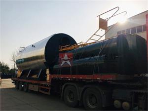管樁廠用10噸燃氣蒸汽鍋爐發(fā)往廣東肇慶