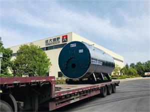 6噸燃氣蒸汽鍋爐發(fā)往河南平頂山市
